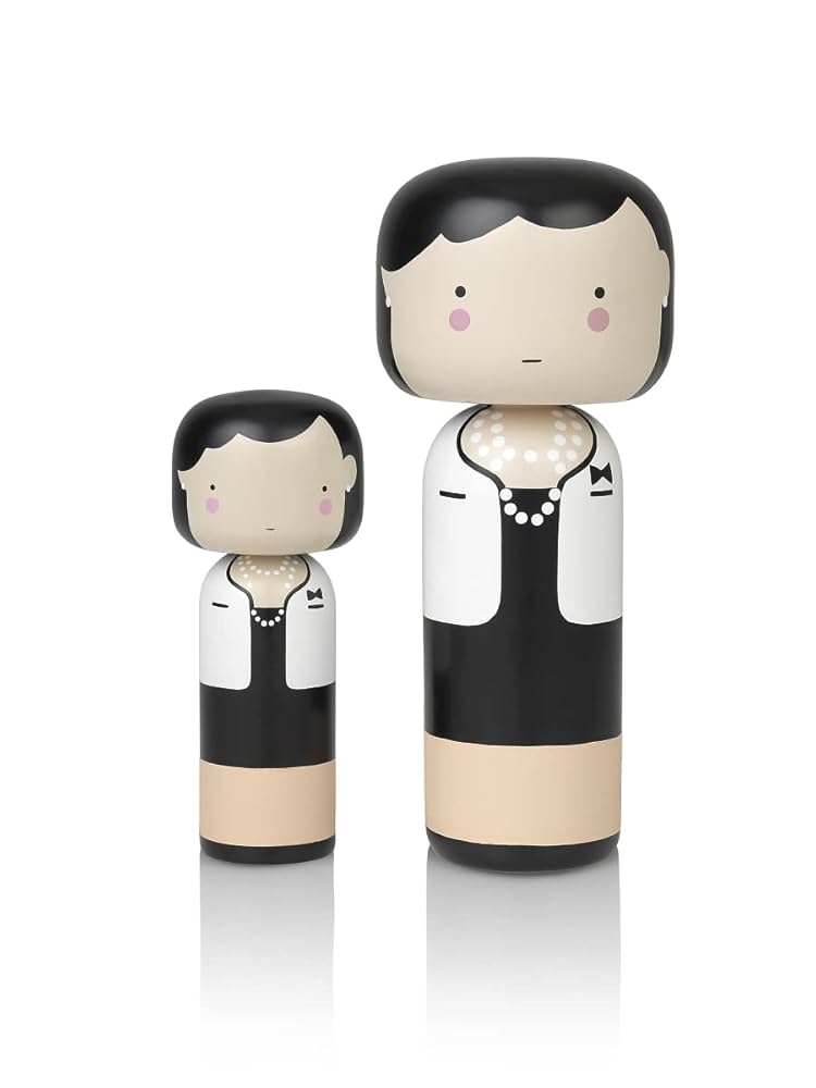 Amazon.com: Lucie Kaas World - Famous Artists Kokeshi Dolls